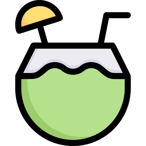 Coconut drink coconut coconut drink leisure icon Coconut drink coconut coconut drink leisure icon