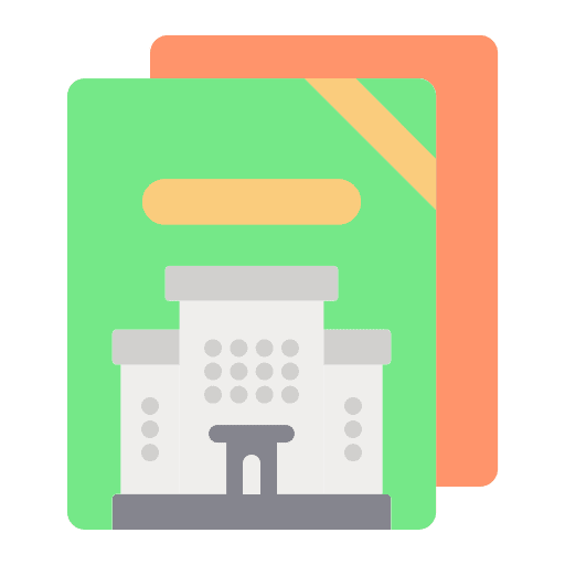 Flyer marketing promotion tour guide icon