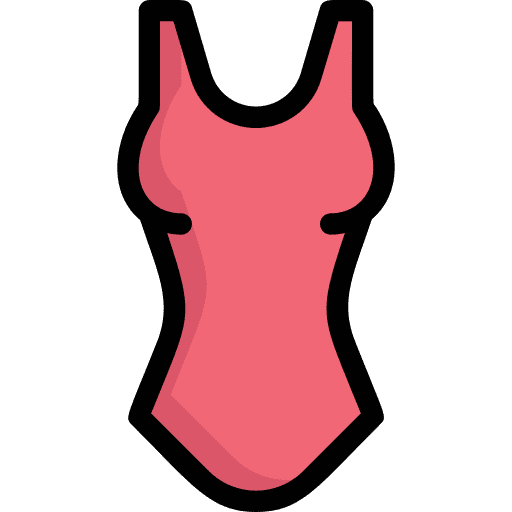Swim suit hobbies and free time water ladder icon Swim suit hobbies and free time water ladder icon