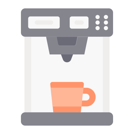 Coffee machine electronics mug cup icon Coffee machine electronics mug cup icon