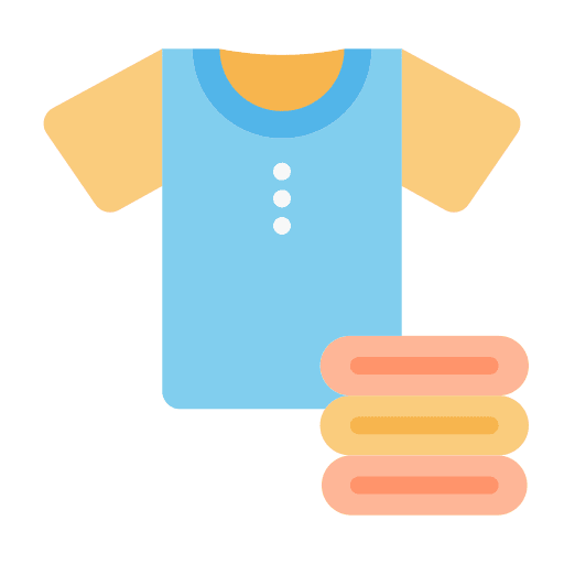 Laundry fashion clothes folded icon Laundry fashion clothes folded icon