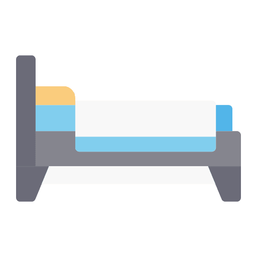 Bed sleep bed room icon Bed sleep bed room icon