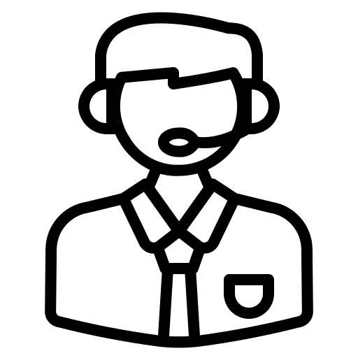 Customer service technical support man customer support icon Customer service technical support man customer support icon