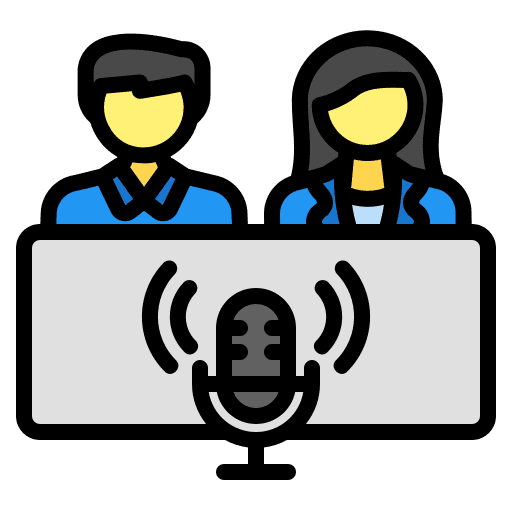 Podcast communications user podcast icon