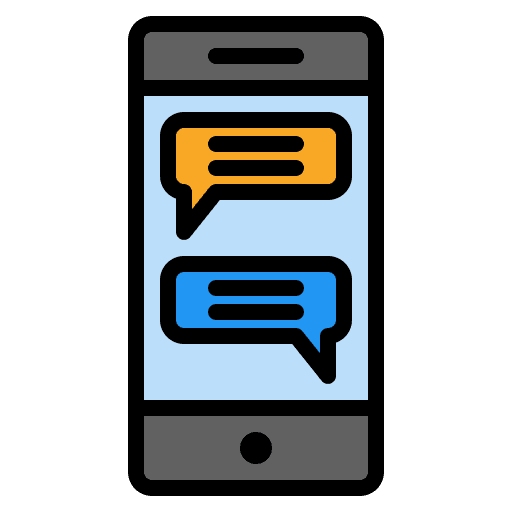 Online chat discussion communications comment icon Online chat discussion communications comment icon