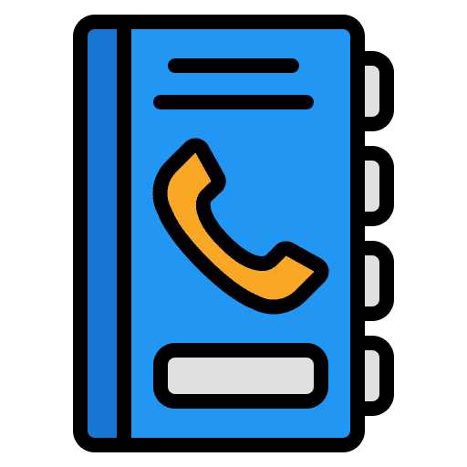 Contact book contact book office material notepad icon Contact book contact book office material notepad icon