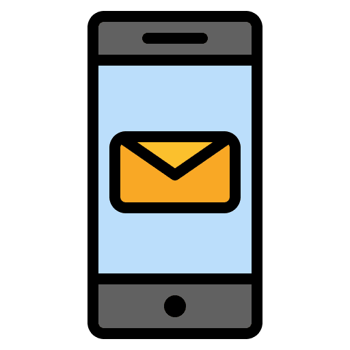 Phone message mobile phone smartphone communications icon Phone message mobile phone smartphone communications icon