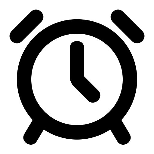 Alarm clock clock alarm clock symbol icon