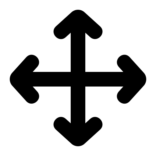 Drag adjust design interface icon