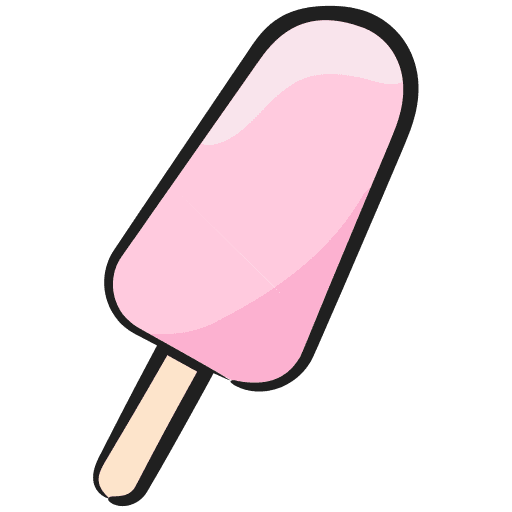 Ice pop summertime food and restaurant ice cream icon Ice pop summertime food and restaurant ice cream icon
