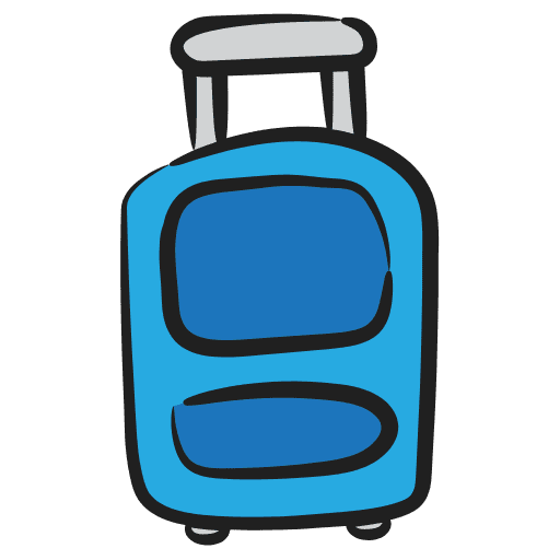 Trolley bag travel bag travel trolley bag icon Trolley bag travel bag travel trolley bag icon