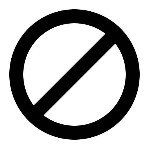 Prohibited prohibited ban application icon Prohibited prohibited ban application icon