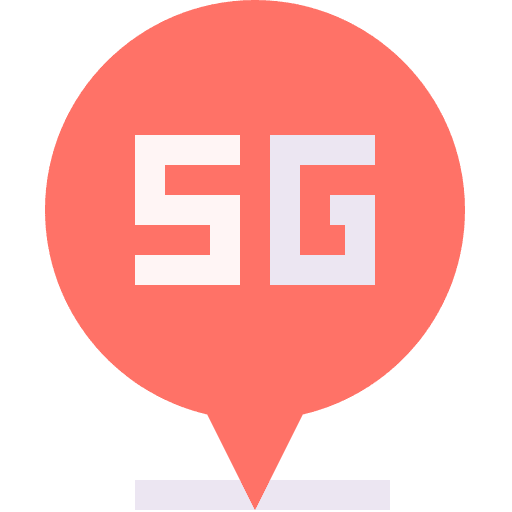 Location placeholder maps and location connectivity icon