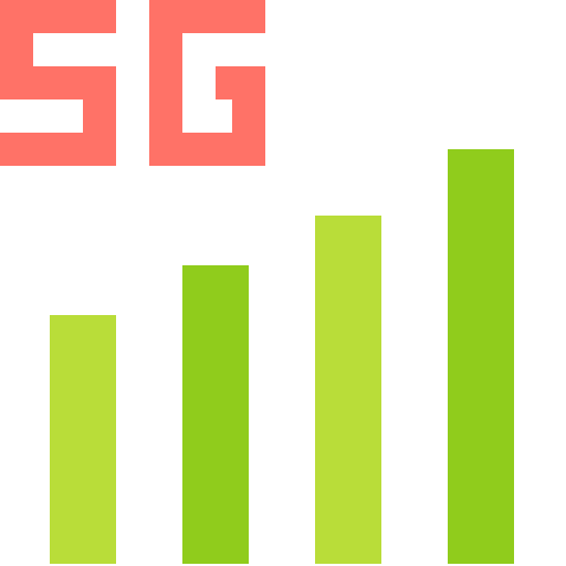 Signal communications signal connectivity icon