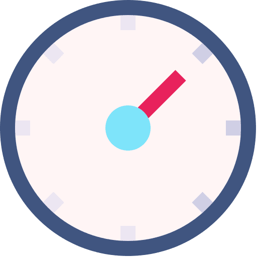 Speed test speed efficiency test icon