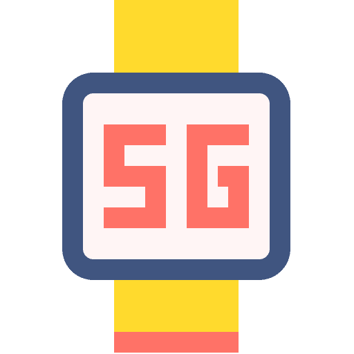 Smart watch electronics 5g smart watch icon