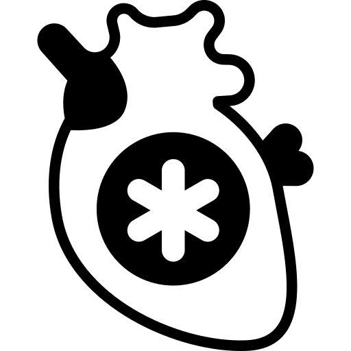 Heart medication healthcare and medical health icon