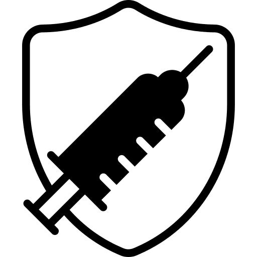 Vaccination vaccine vaccination injection icon