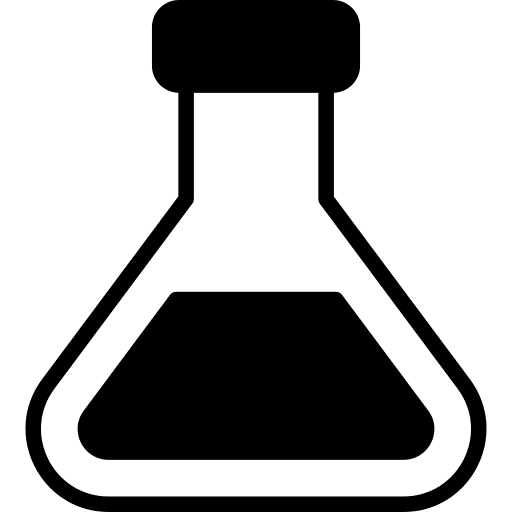 Flask education lab laboratory icon