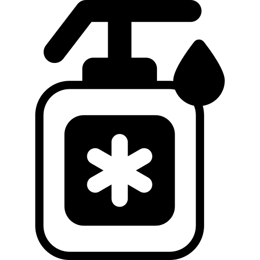 Liquid soap wash liquid handwash icon