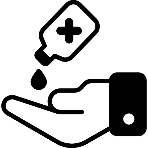 Sanitizer coronavirus soap hand washing icon
