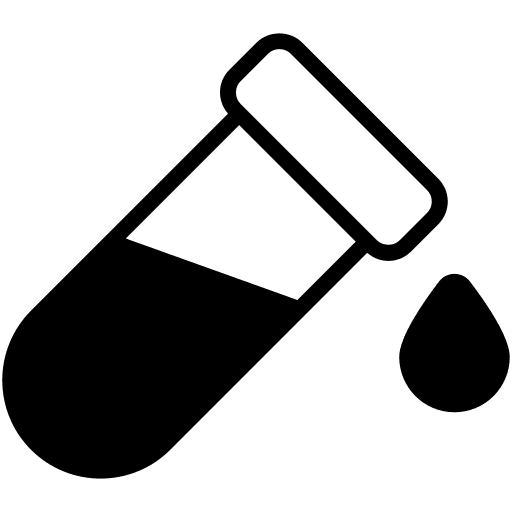 Test tube chemical test tube education icon