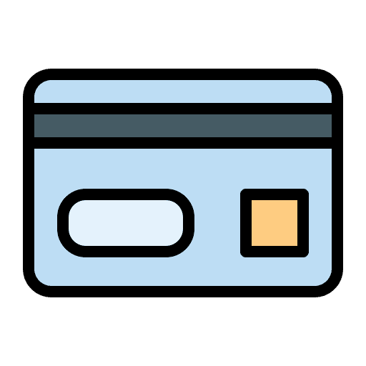 Credit card holiday payment method business and finance icon Credit card holiday payment method business and finance icon