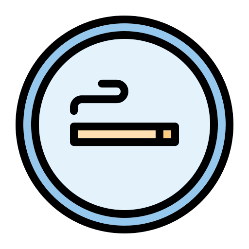 Smoking area tobacco smoke bad habit icon Smoking area tobacco smoke bad habit icon