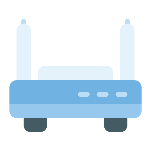 Wifi router communications router wireless internet icon