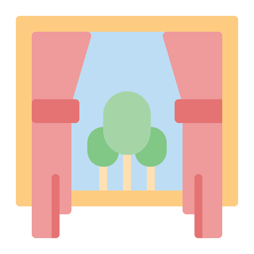 View nature furniture and household panorama icon View nature furniture and household panorama icon