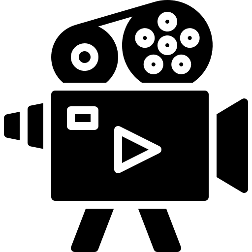 Videocam device electronics recording icon