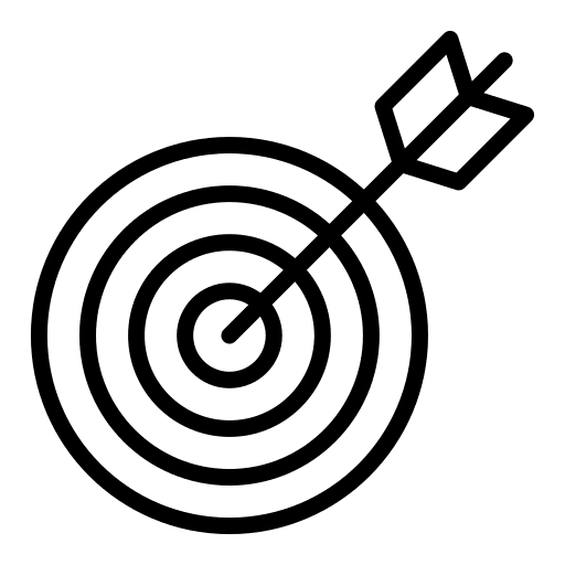 Goal goal sport bow icon