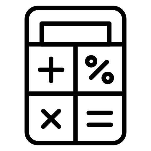 Calculator technology calculate technological icon Calculator technology calculate technological icon