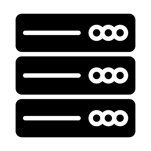 Database storage database storage electronics computer icon