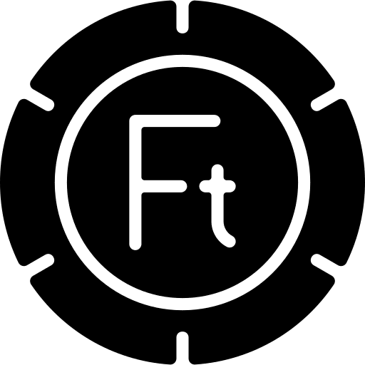 Forint business currency forint icon
