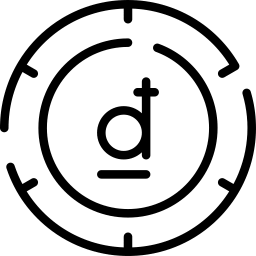 Dong business and finance currency finance icon
