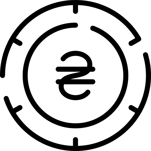 Hryvnia hryvnia coin cash icon Hryvnia hryvnia coin cash icon
