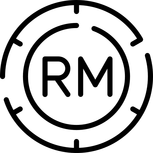 Ringgit business business and finance currency icon Ringgit business business and finance currency icon
