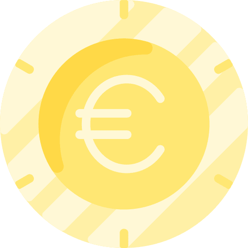 Euro business currency euro icon