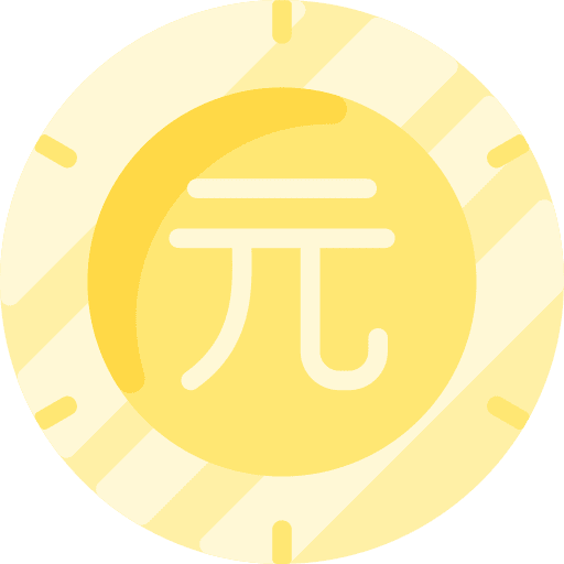 Renminbi business coin finance icon