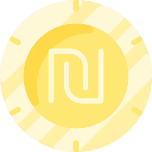 Shekel shekel cash finance icon