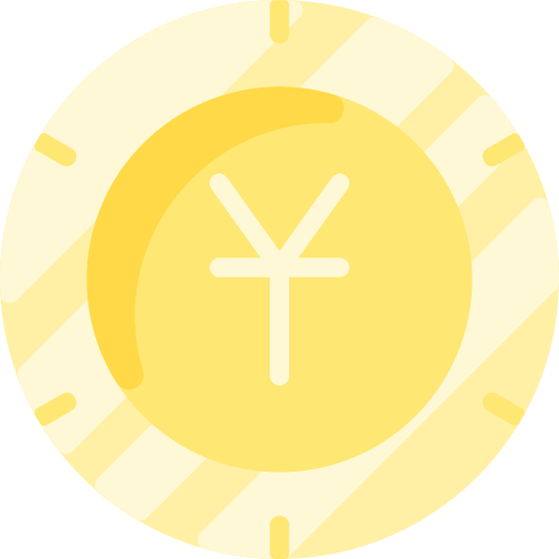 Yuan coin business and finance yuan icon