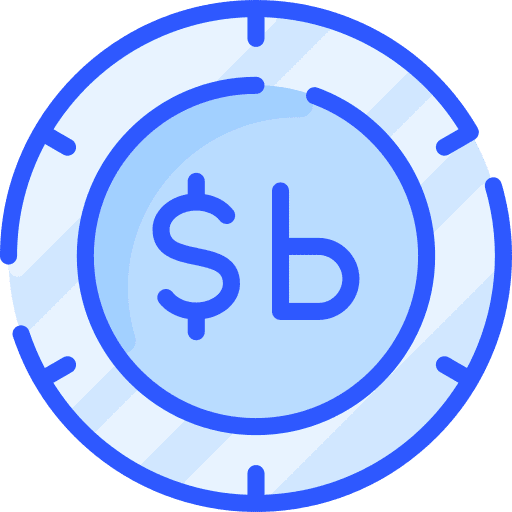 Boliviano money currency coin icon Boliviano money currency coin icon