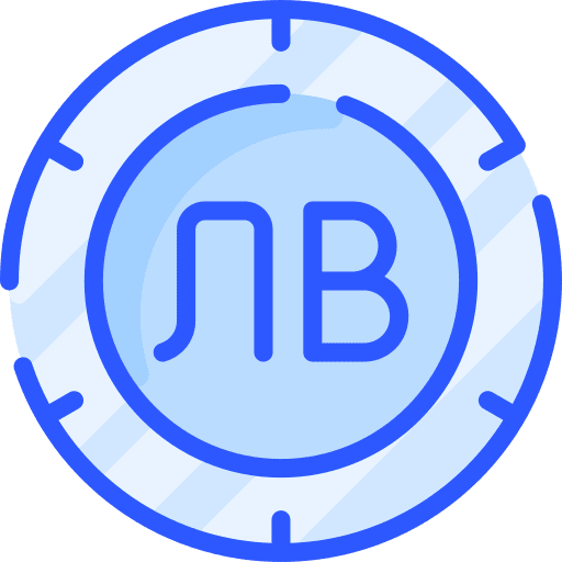 Bulgaria currency coin finance icon Bulgaria currency coin finance icon