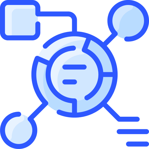Diagram statistics analytics infographic icon