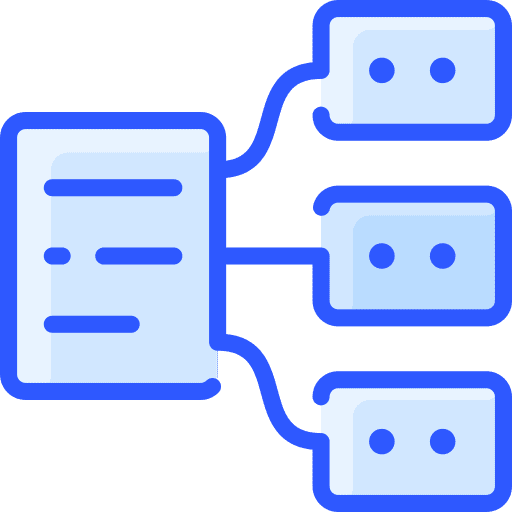 Diagram visualization business and finance diagram icon