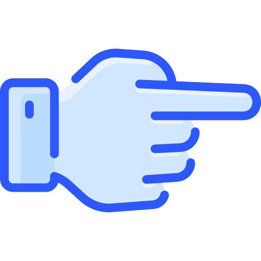 Hand finger hand hands and gestures icon