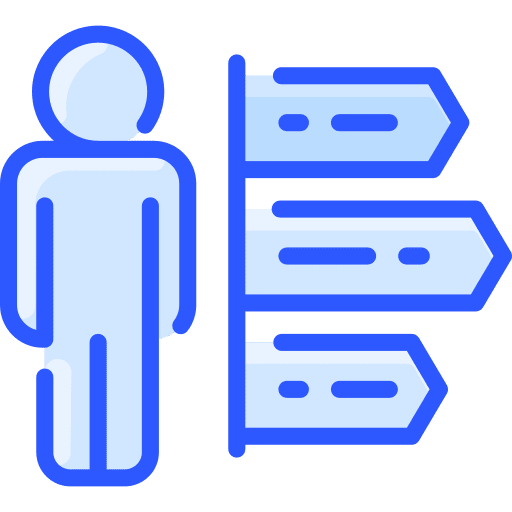 Person characteristics person statistics icon