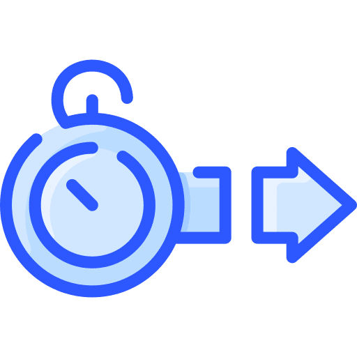 Timer visualization statistics timeline icon