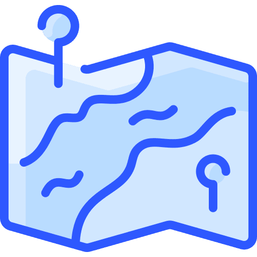 Map maps and location map position icon